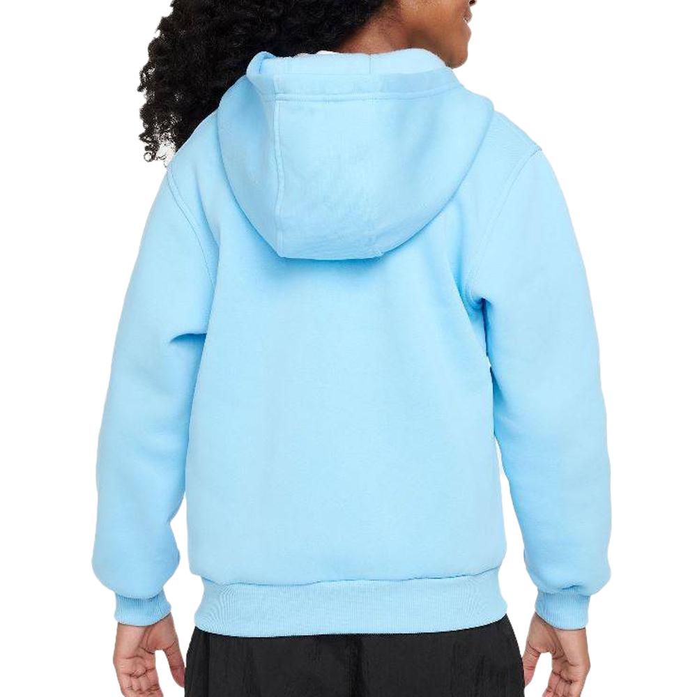 Sweat Zippé Bleu Garçon/Fille Nike Club vue 2