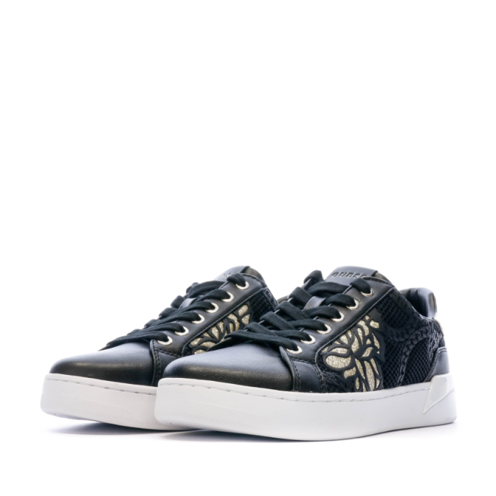 Baskets Noires Femme Guess Refresh2 vue 6
