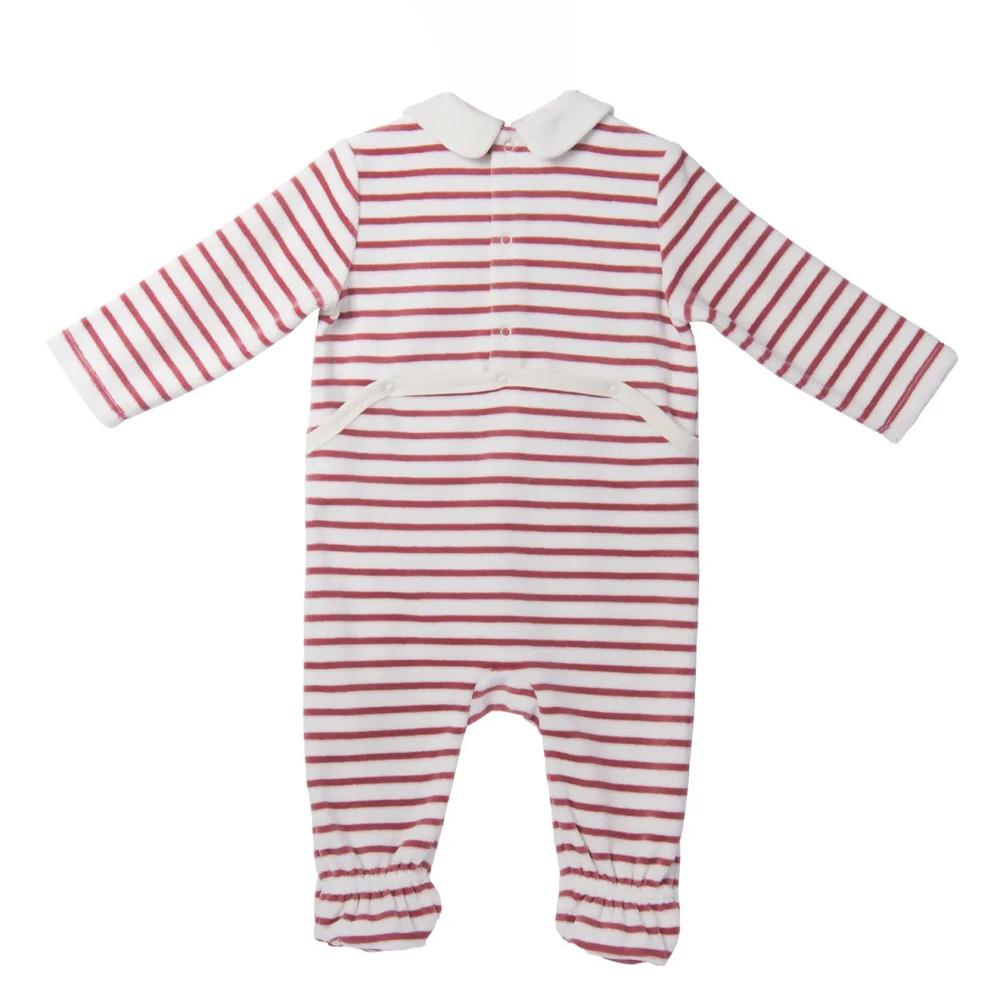 White/Red Baby Pyjamas Elle est ou la mer Jama Photo of the Espace des Marques %store% store - view of %key%