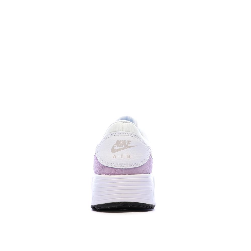 Baskets Blanc/Rose Femme Nike CW4554-001 vue 3