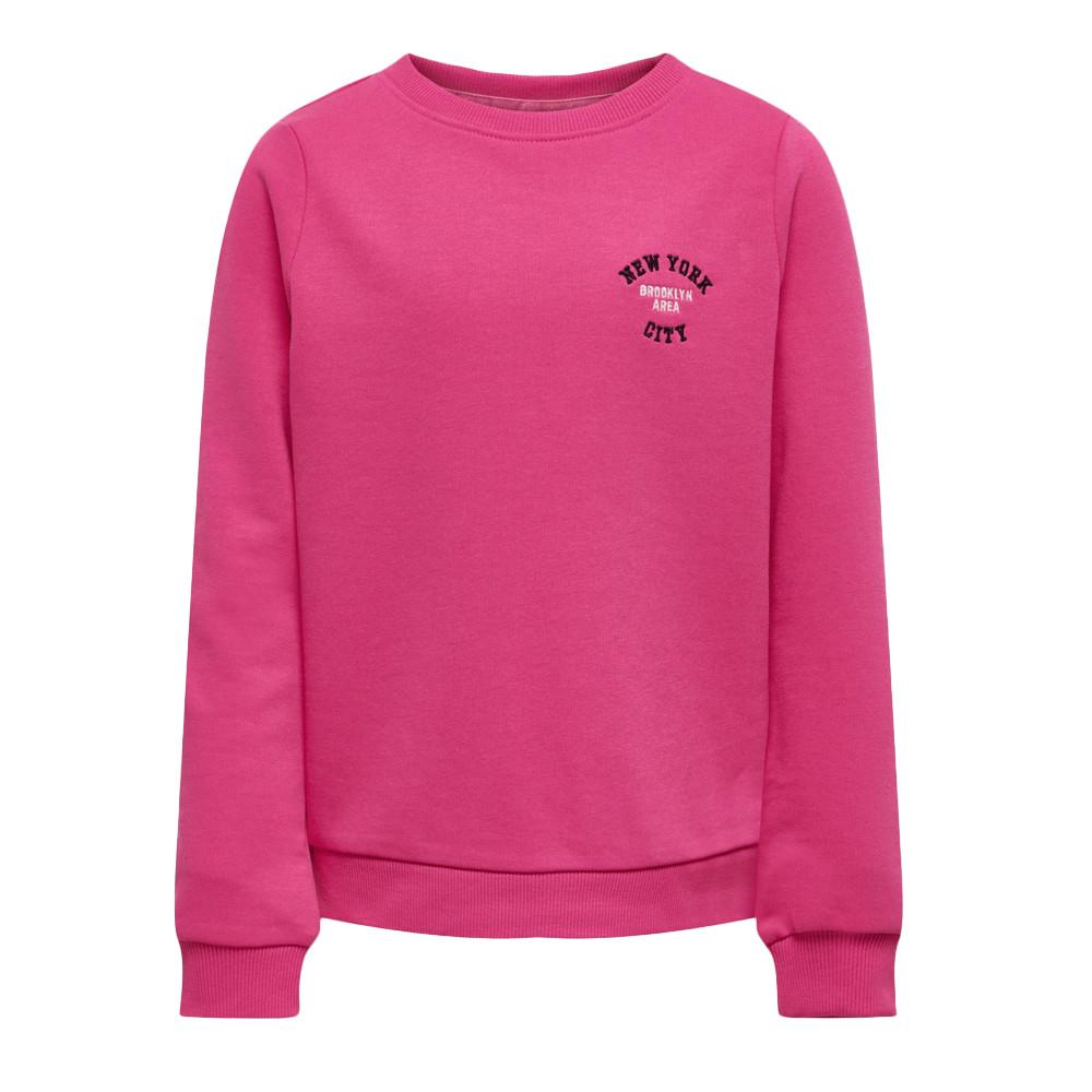Sweat Rose Fille Kids ONLY Jalene pas cher