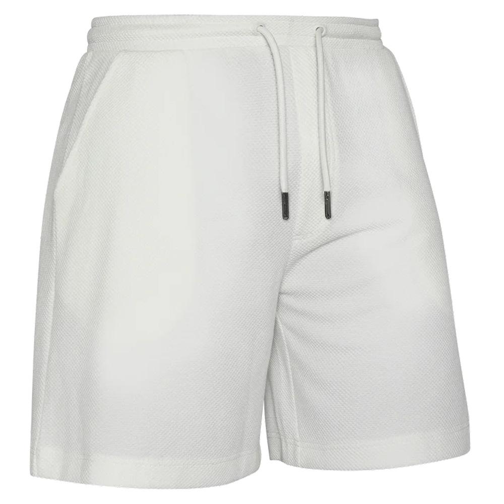 Short Blanc Homme Schott Maille Technique vue 2