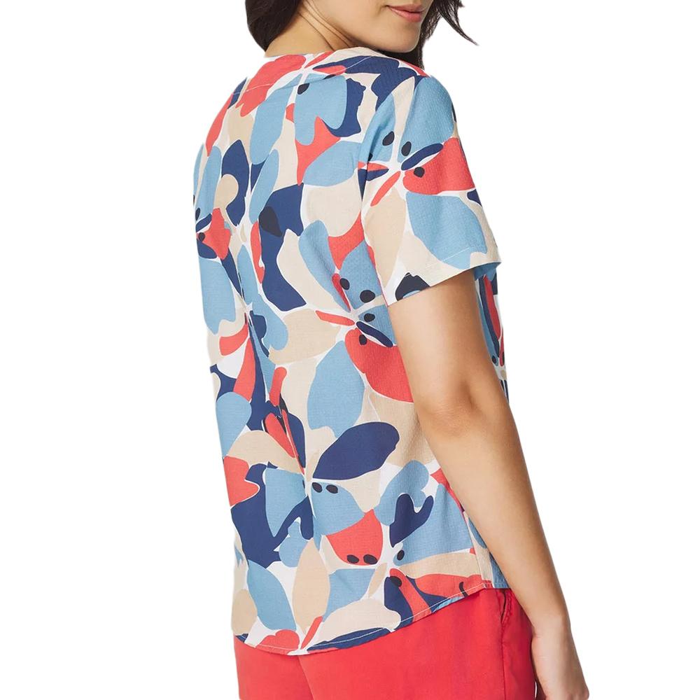 Blouse Bleu/Rouge Femme TBS AGLAEMIS vue 2