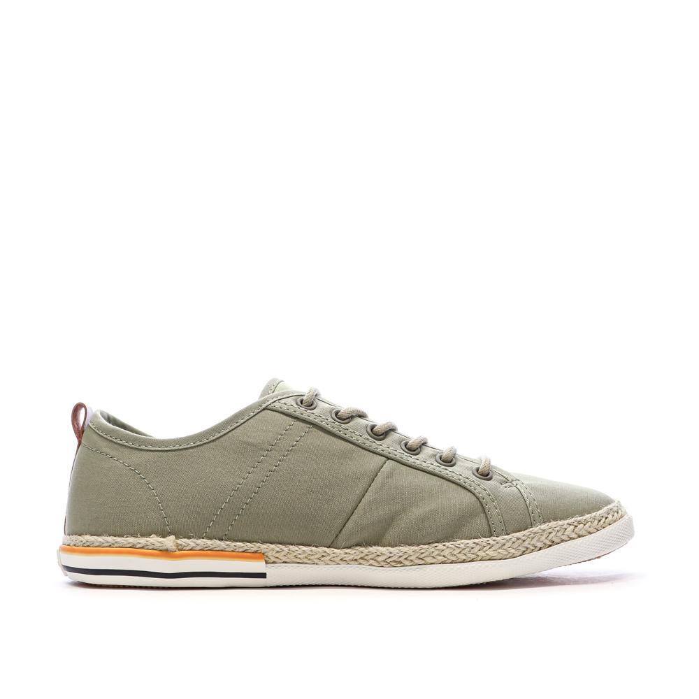 Baskets Kaki Homme Pepe Jeans Maoui vue 2
