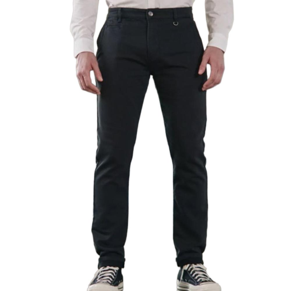 Pantalon Chino Noir Homme Freeman Porter Gino Epic vue 2
