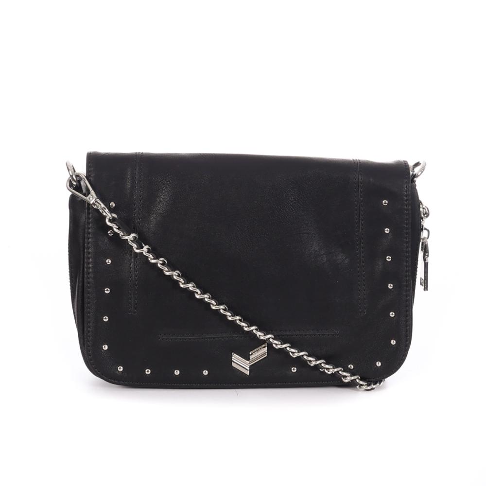 Sac à Bandoulière Noir Femme Kaporal LEONI pas cher
