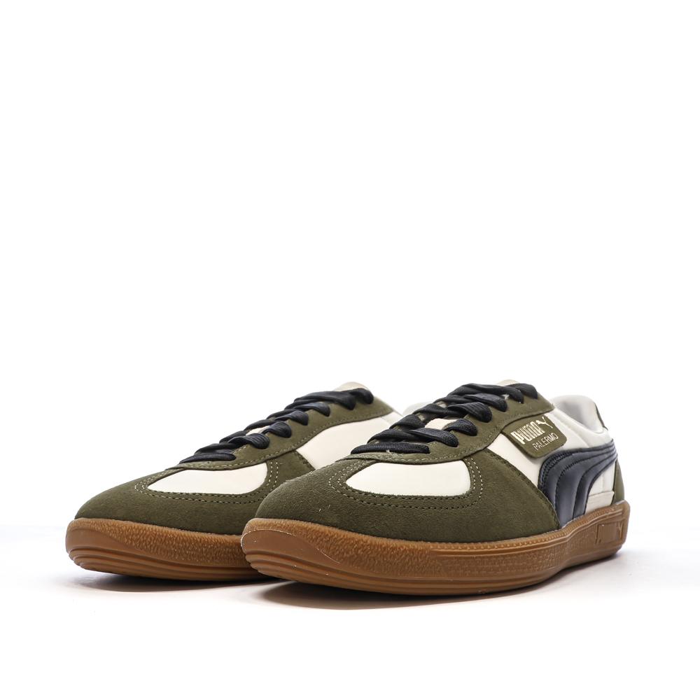 Baskets Kaki/Beige Homme Puma Palermo vue 6