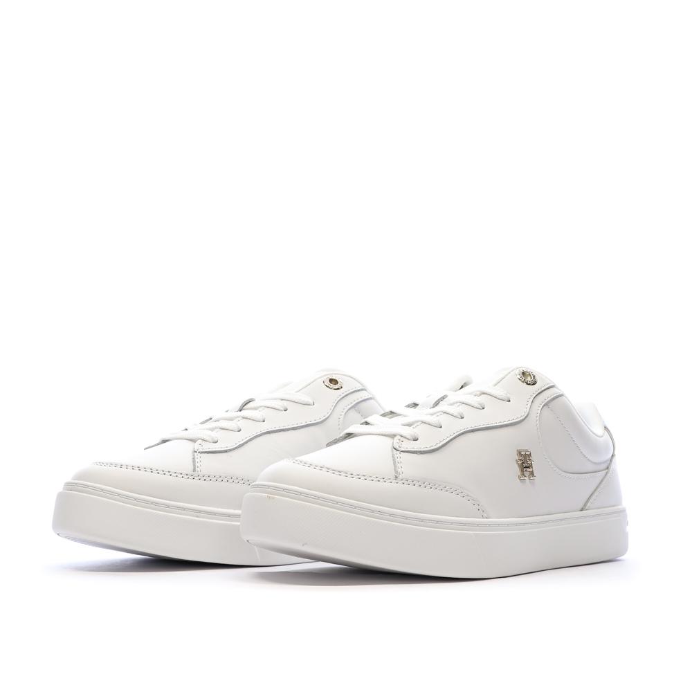 Baskets Blanches Femme Tommy Hilfiger Essential Chic vue 6