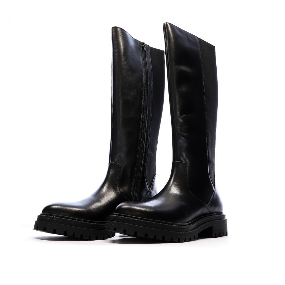 Bottes Noires Femme Geox Iridea J vue 6