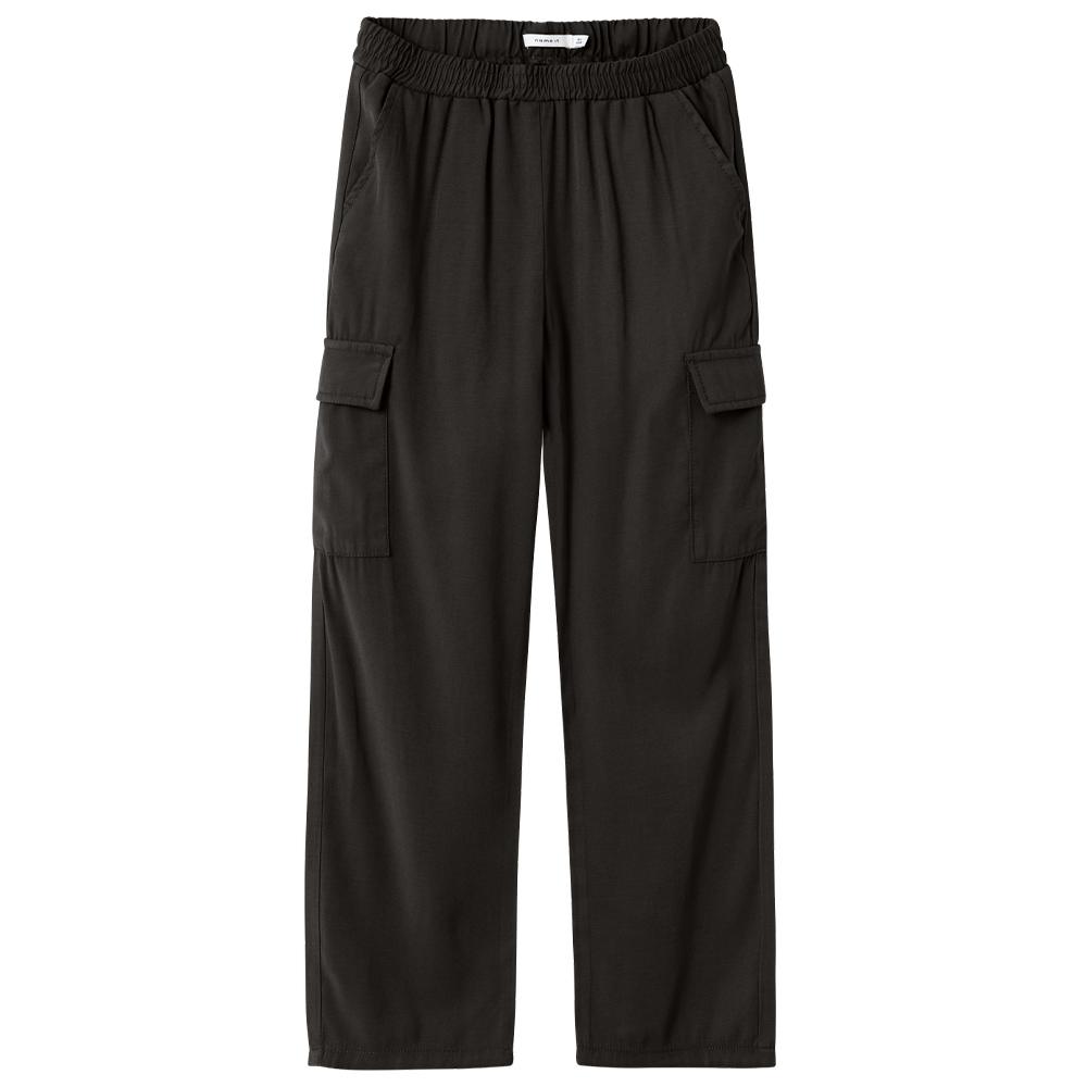 Pantalon fluide Noir Fille Name it Bella pas cher