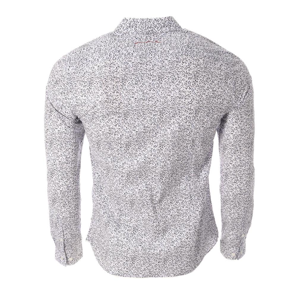Chemises Blanc/Marine à Motifs Homme Teddy Smith Carton vue 2