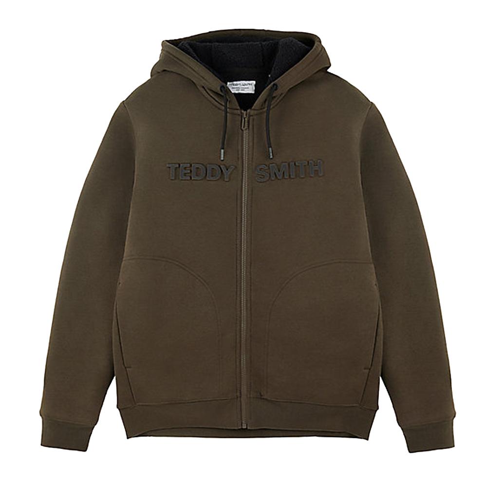 Veste Zippée Kaki Homme Teddy Smith Giclass pas cher