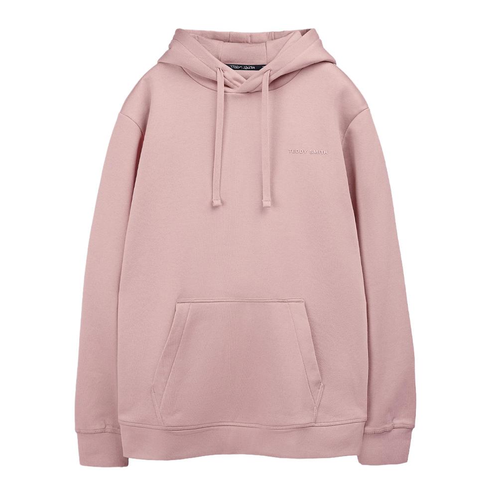 Sweat Rose pastel Garçon Teddy Smith Snark pas cher