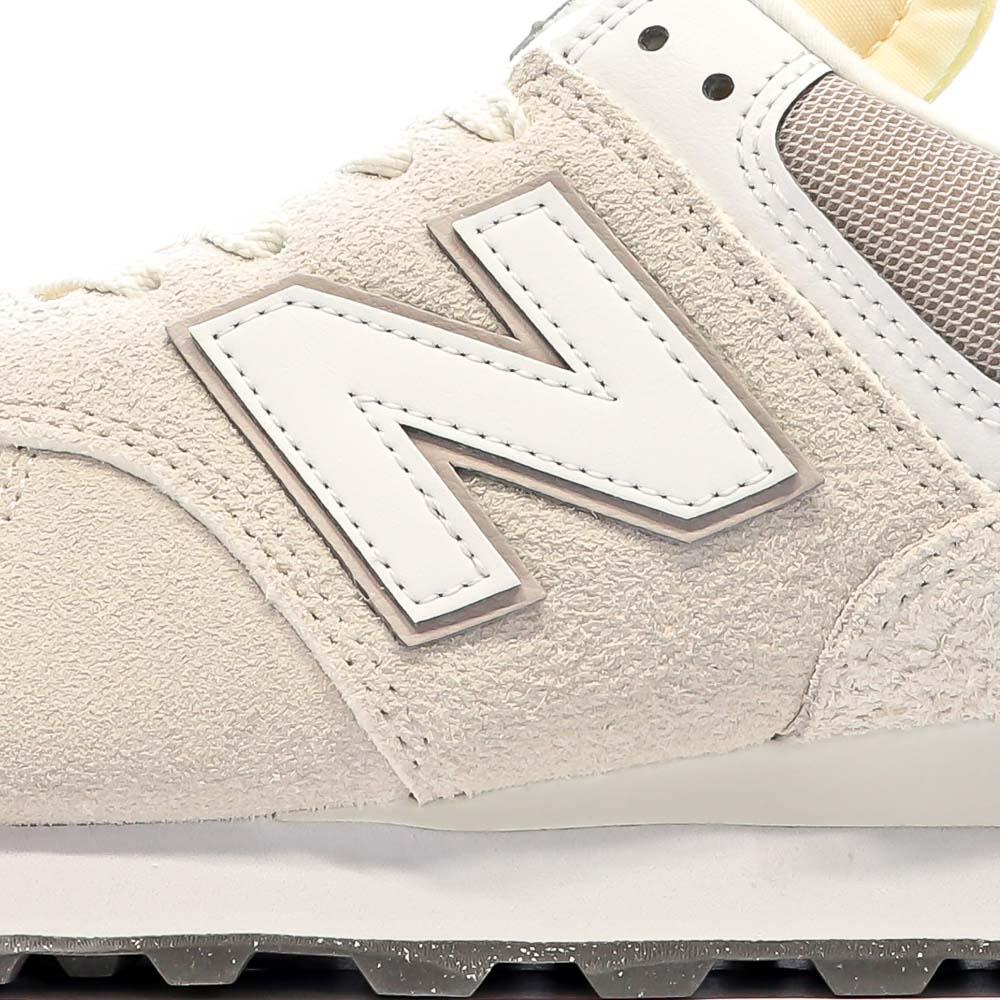 Baskets Beige/Blanc Homme New Balance 574 vue 7