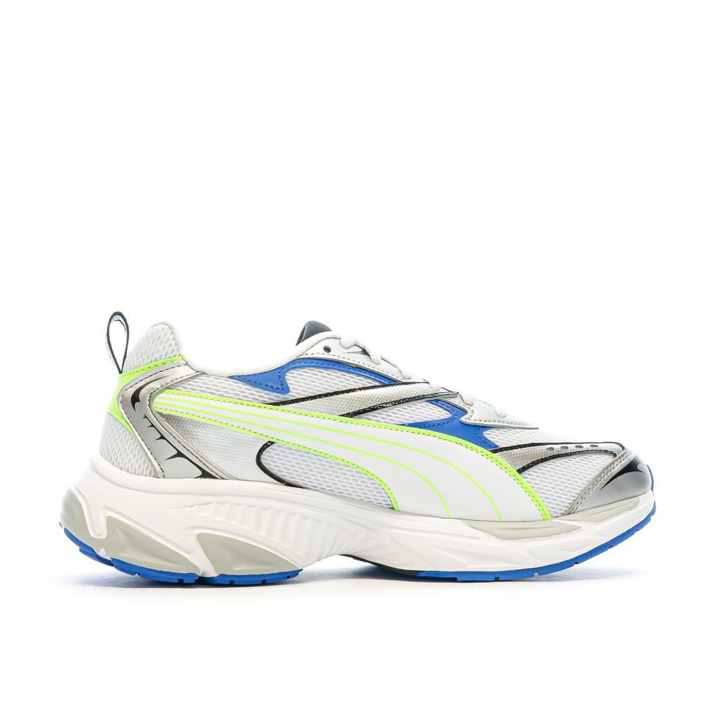 Baskets Blanc/Bleu Homme Puma Morphic vue 2