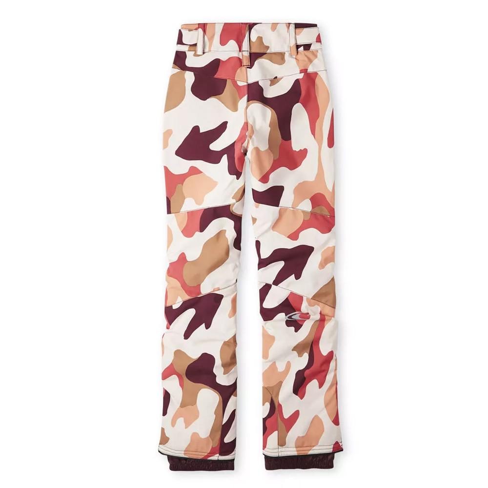 Pantalon de Ski Imprimé Blanc/Rouge Fille O'Neill Star Printed vue 2