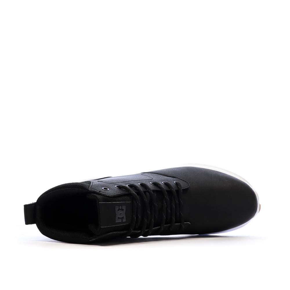 Botas negras/blancas para hombre DC Shoes Mason 2 ver 4