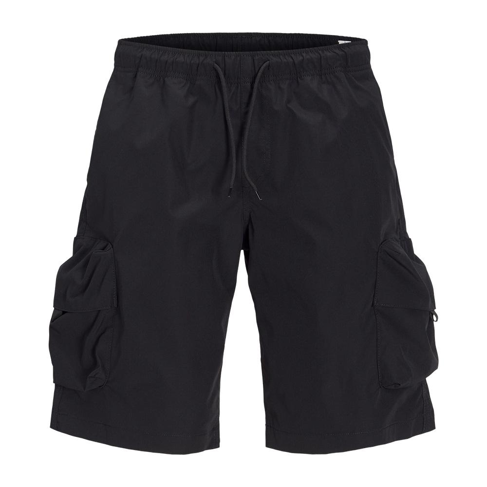 Short Cargo Noir Homme Jack & Jones Tcole pas cher