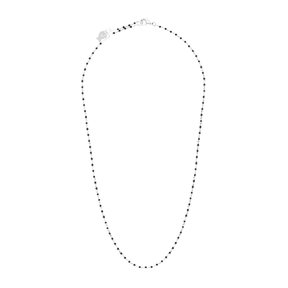 Collier Noir Femme Clio Blue Mimi Argent vue 2