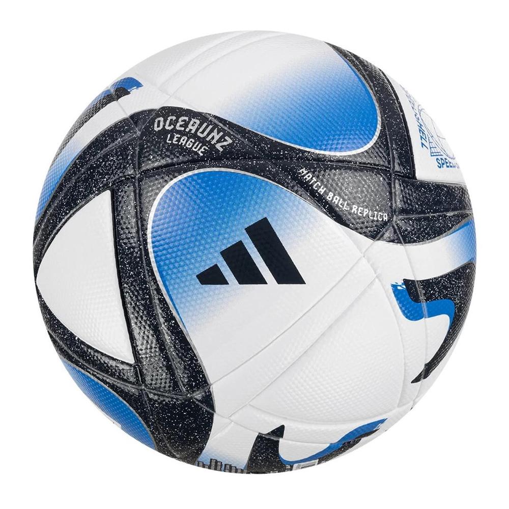 Ballon Blanc/Bleu/Noir Homme Adidas Oceaunz pas cher