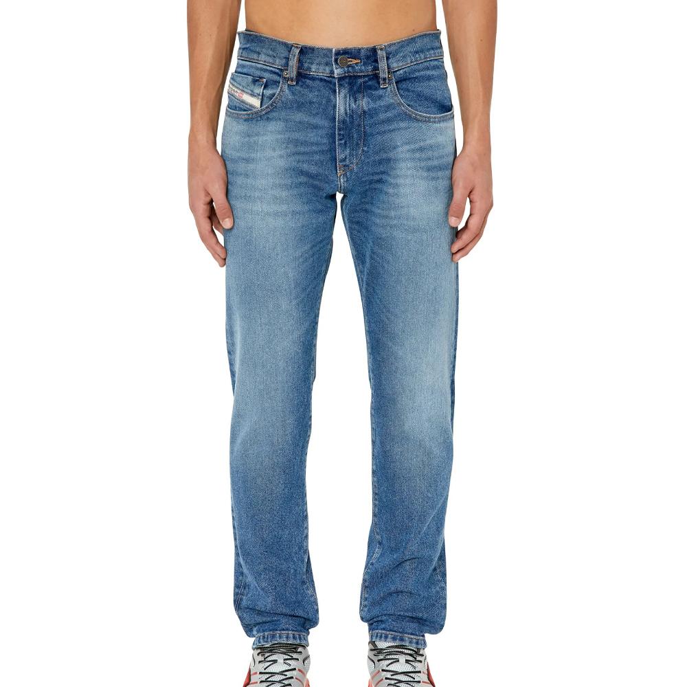 Jean Slim Bleu Homme Diesel 2019 A03558 pas cher
