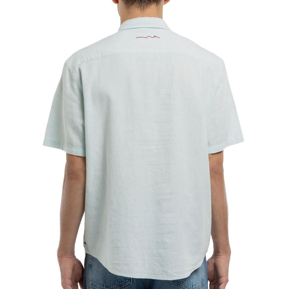 Teddy Smith Pietro Men's Green Shirt Photo of the Espace des Marques %store% store - view of %key%