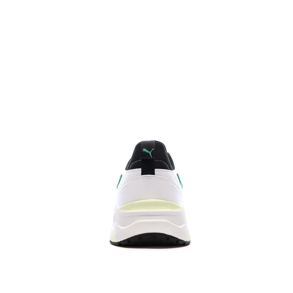 Baskets Noires/Blanches/Turquoise Puma Homme Puma Trinity 2 vue 3
