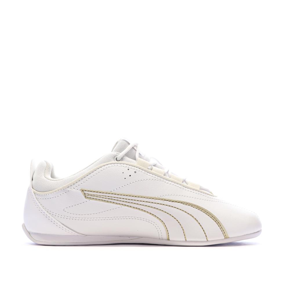 Puma Catch Soleil White/Gold Women’s Trainers Photo of the Espace des Marques %store% store - view of %key%