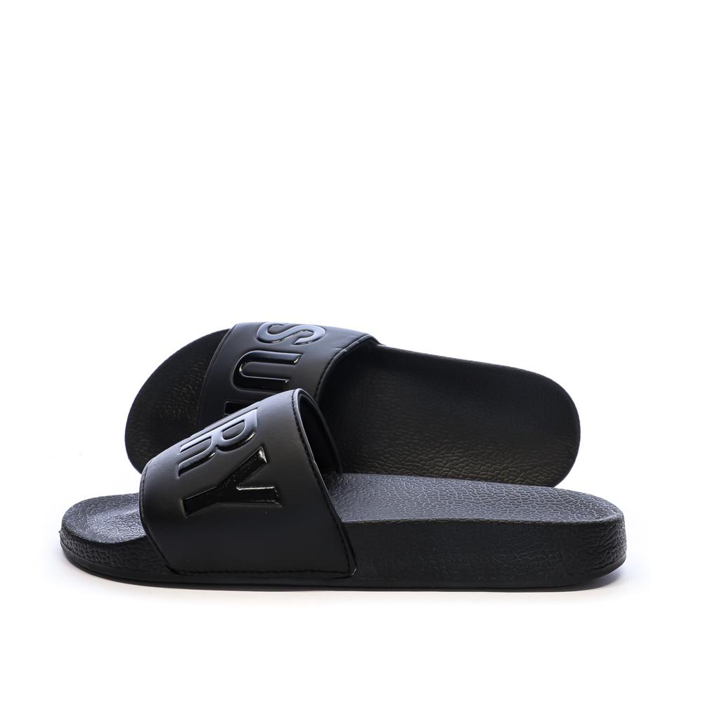 Superdry Men’s Black Pool Slides affordable