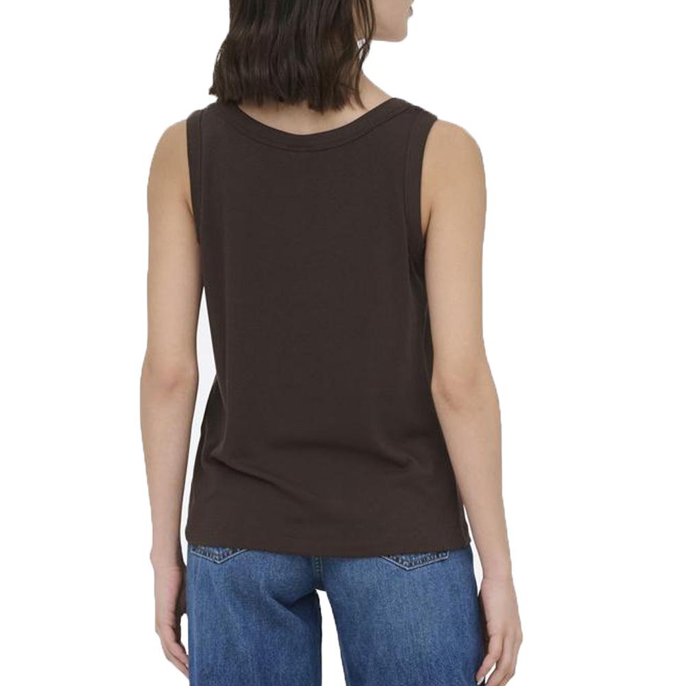 T-Shirt Marron Femme JDY Leslie vue 2