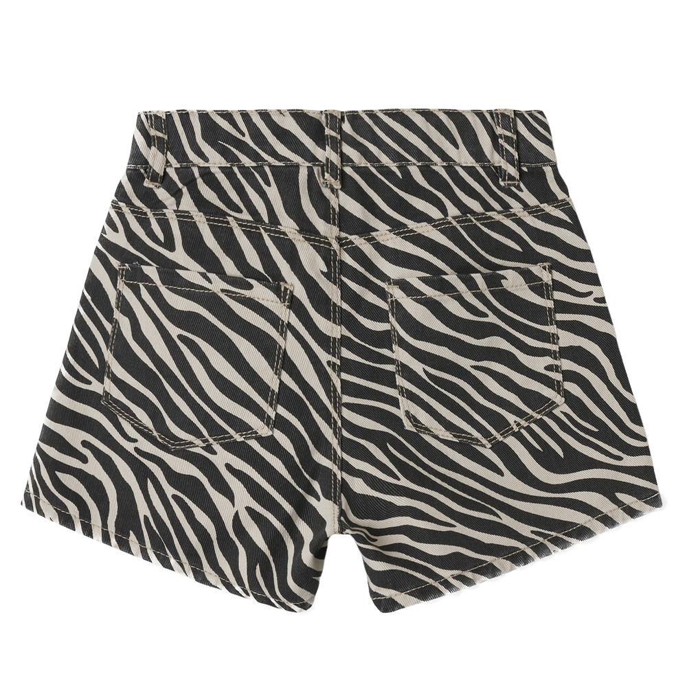 Short Zèbre Noir Fille Name it Frose vue 3
