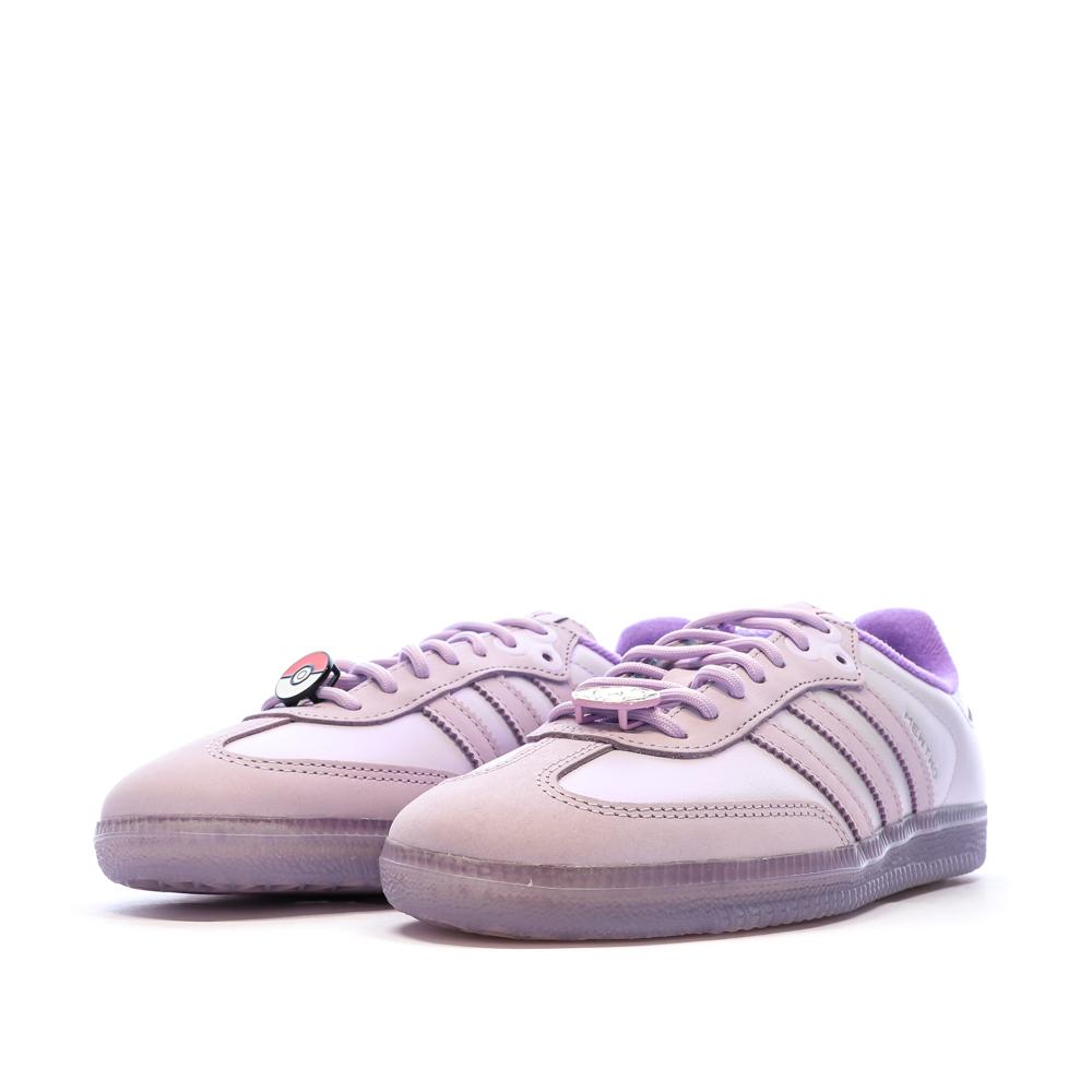 Samba Baskets Violet Femme Adidas vue 6