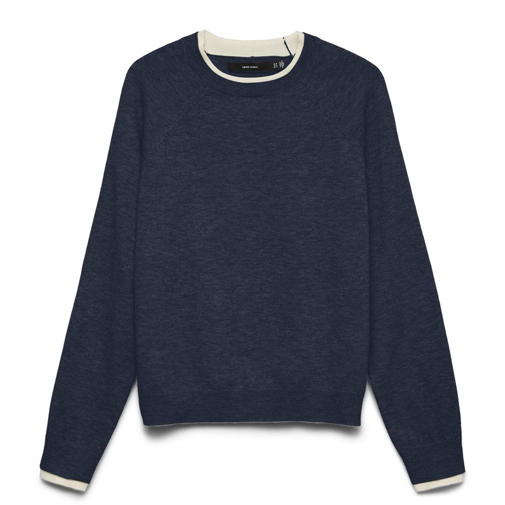 Pull Marine Femme Vero Moda Wonderful vue 3