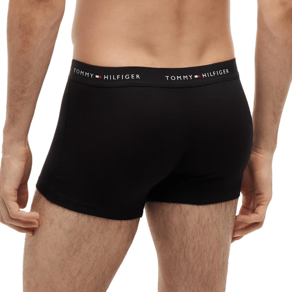 x3 calzoncillos blancos/negros Tommy Hilfiger Trunk para hombre ver 3