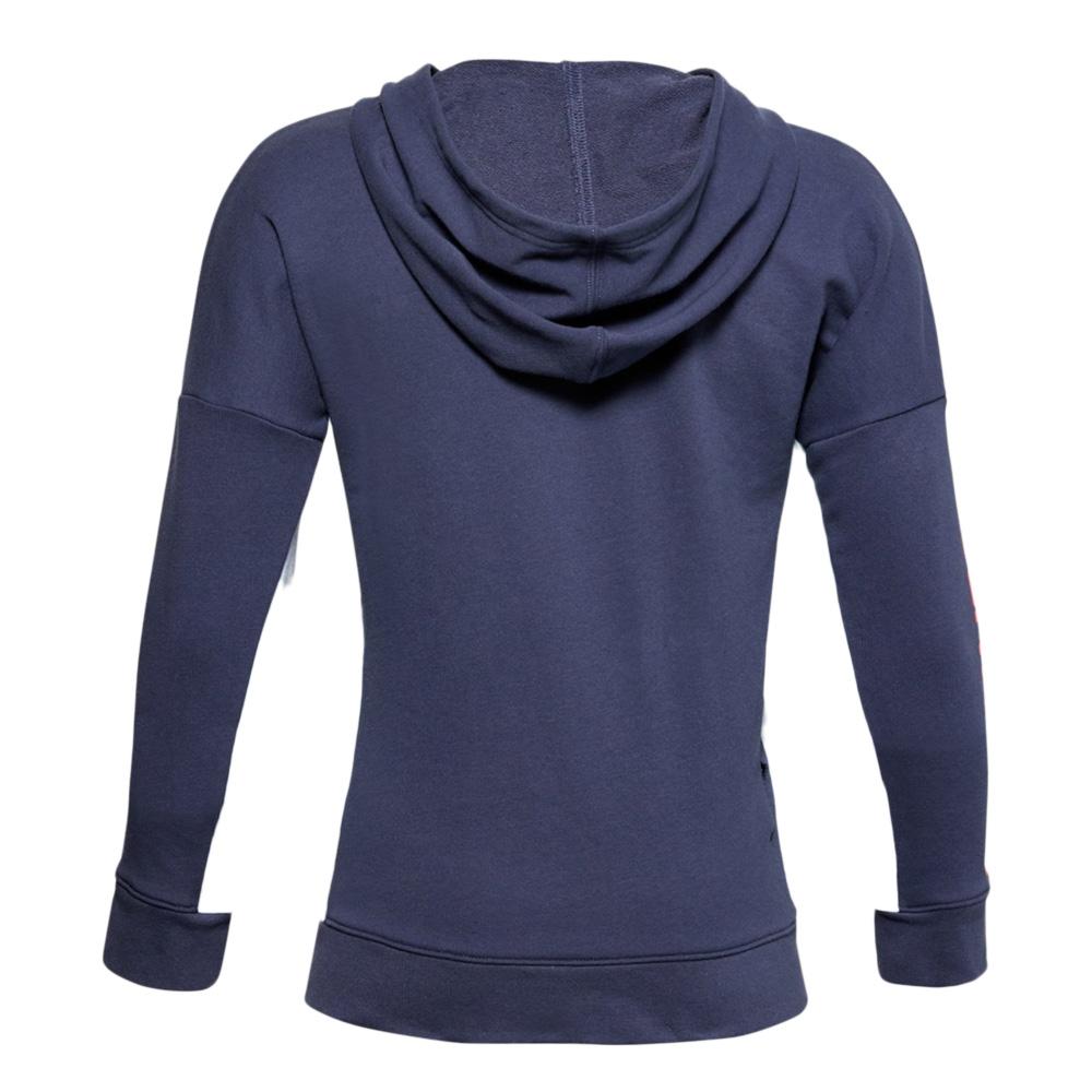 Veste Marine Homme Under Armour Rival Terry vue 2