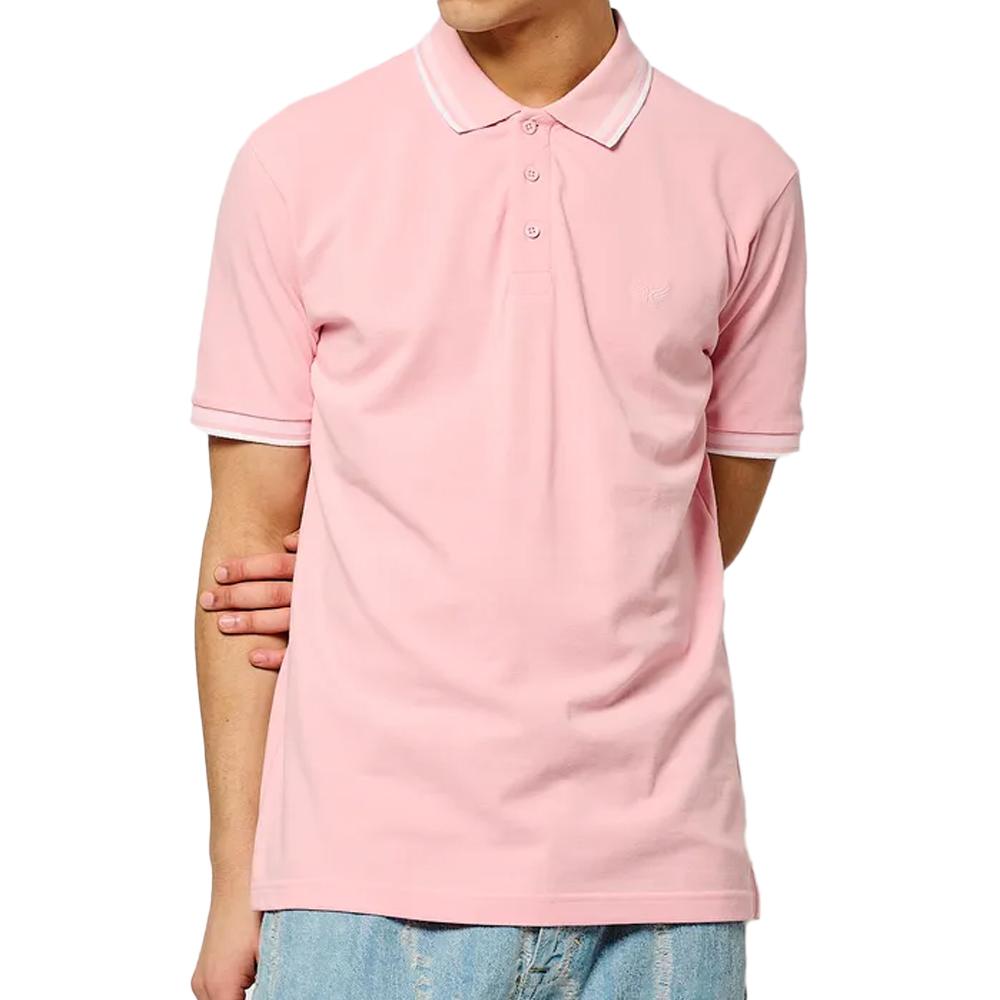 Polo Rose Homme Kaporal JAROD pas cher