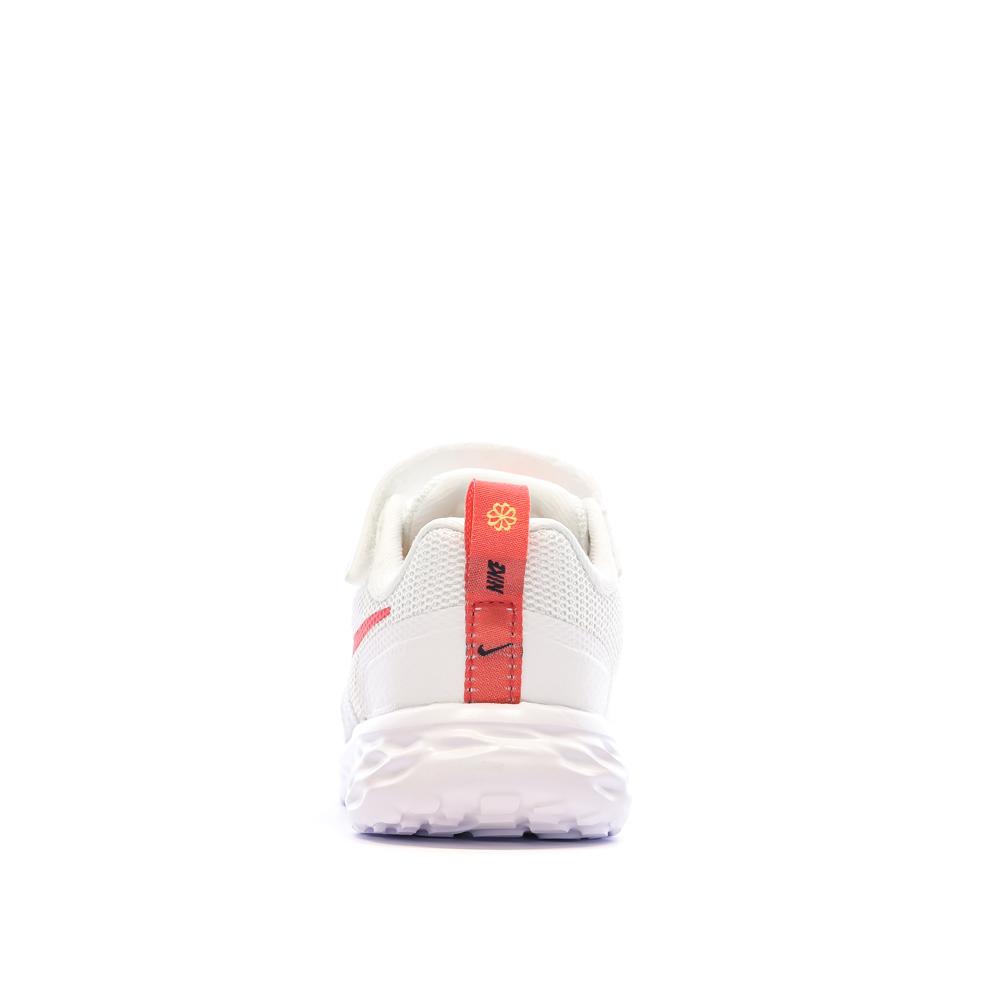Baskets Blanches Bébé Nike Revolution 6 vue 3