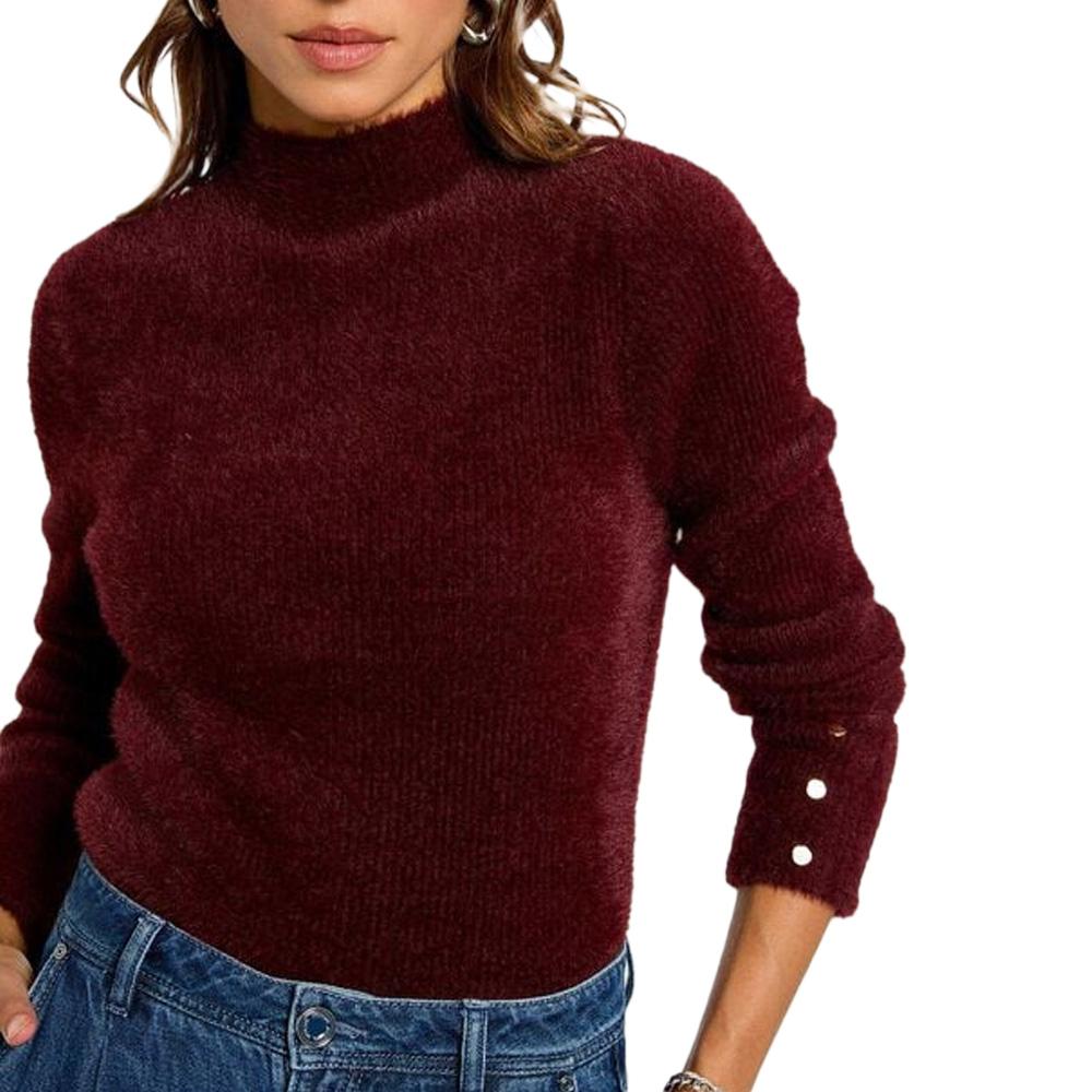 Pull Bordeaux Femme Morgan Morik pas cher