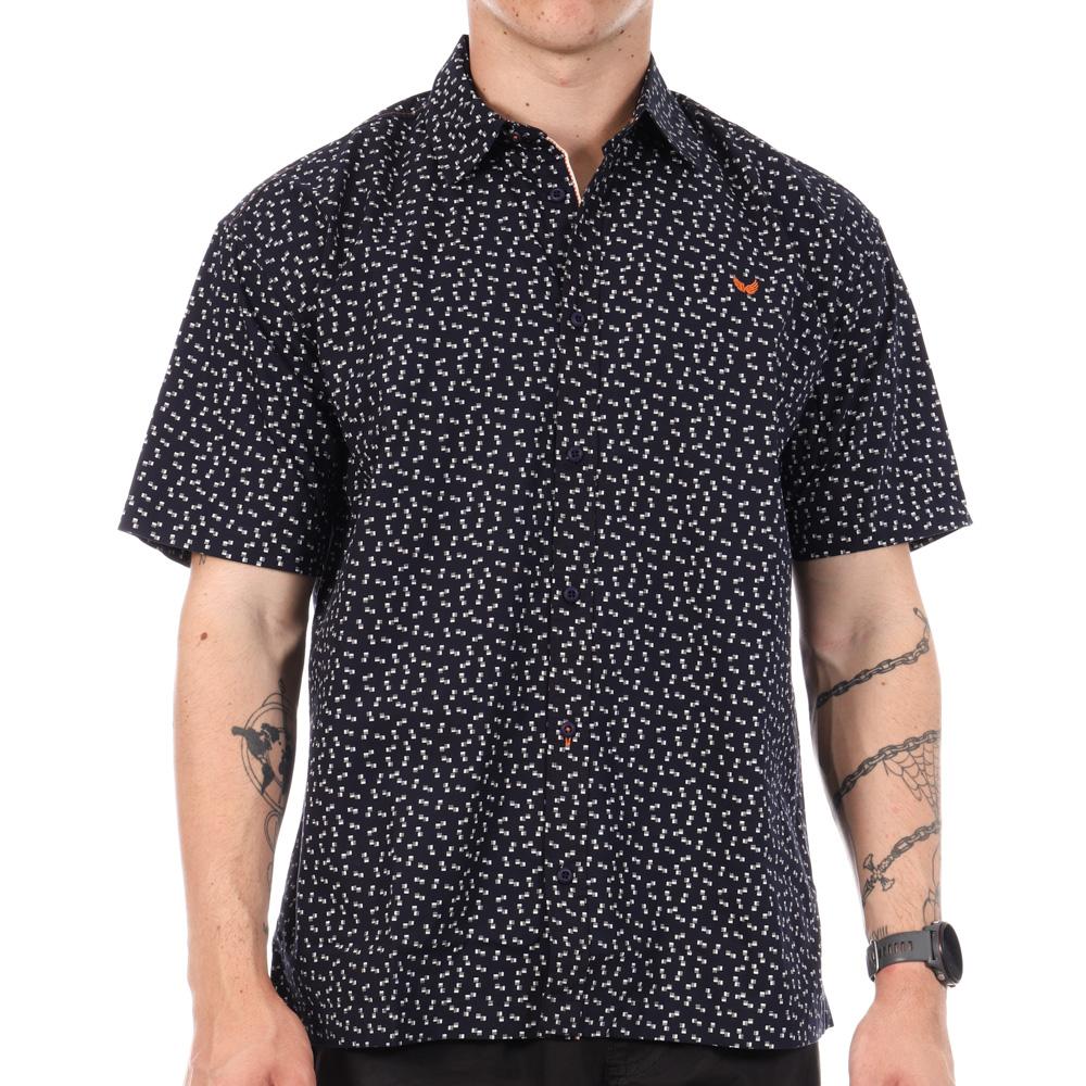 Chemise Marine Homme Kaporal BLOCKE pas cher