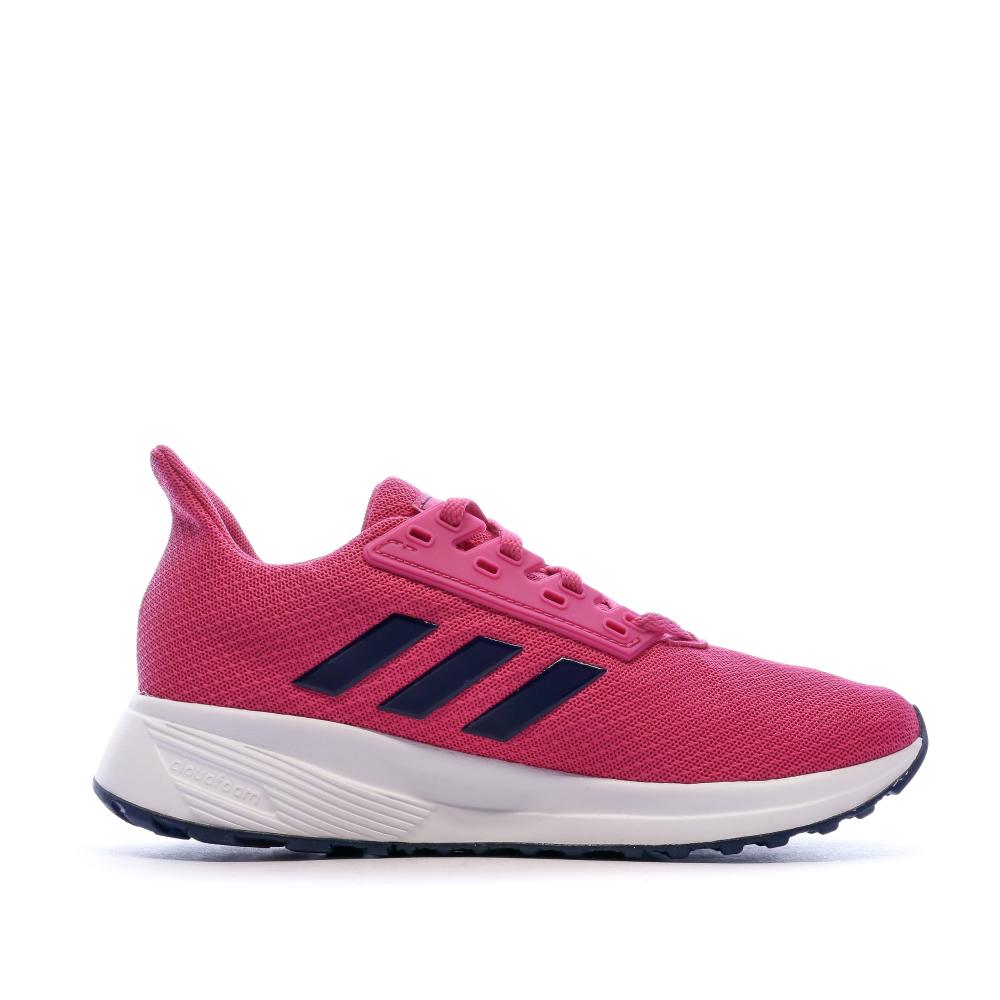 Baskets Roses Mixte Adidas Duramo 9 K vue 2