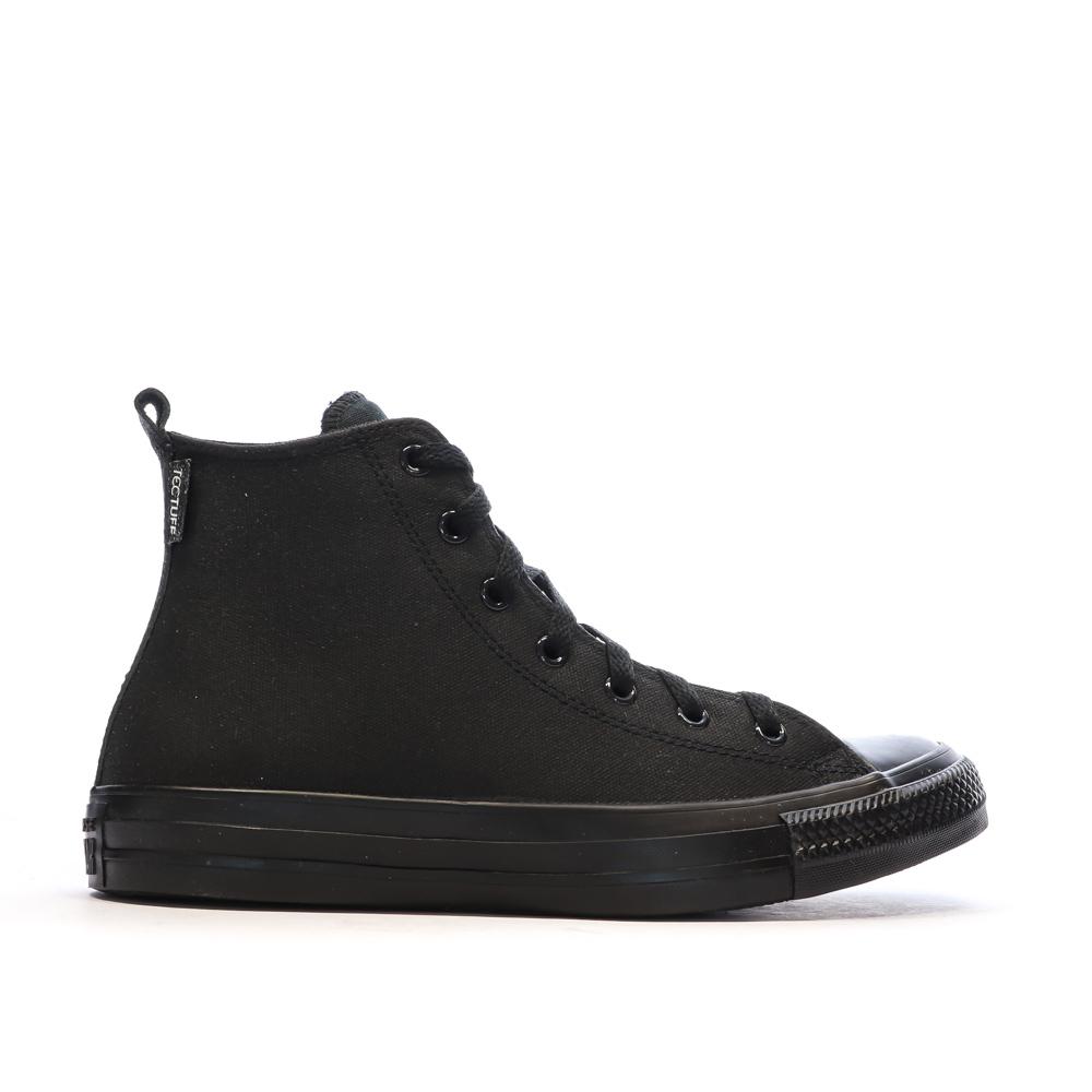 Baskets Noires Garçon/Fille Converse Chuck Taylor All Star A05707C vue 2