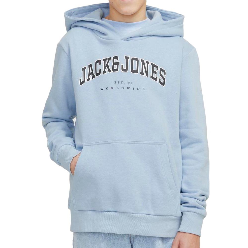 Sweat à Capuche Bleu Garçon Jack & Jones Varsity pas cher