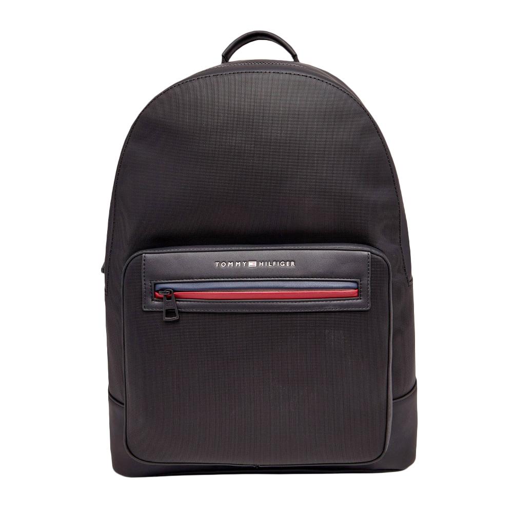 Sac à dos Noir Homme Tommy Hilfiger Foundation pas cher