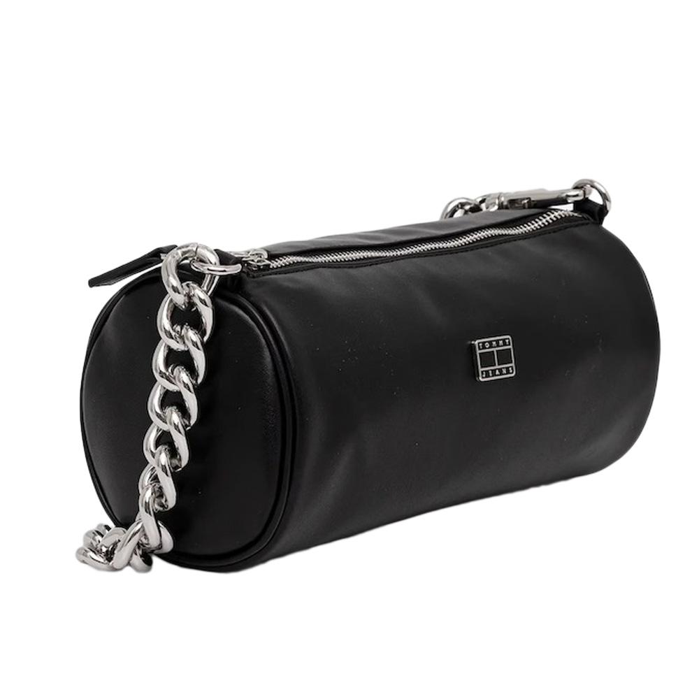 Sac à Main Noir Femme Tommy Hilfiger Chain Shoulder vue 2