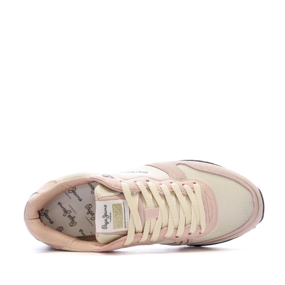 Baskets Roses Femme Pepe Jeans Dover vue 4