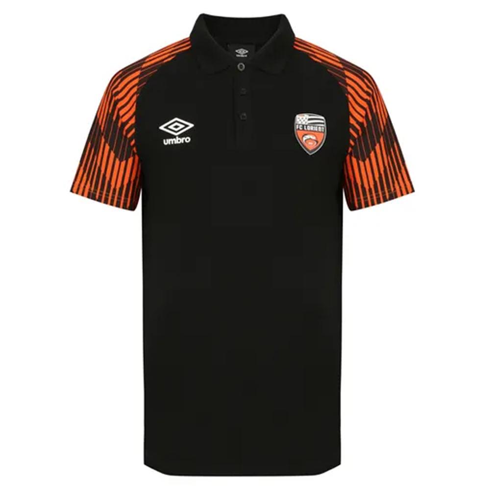 FC Lorient Polo Noir Homme Umbro pas cher