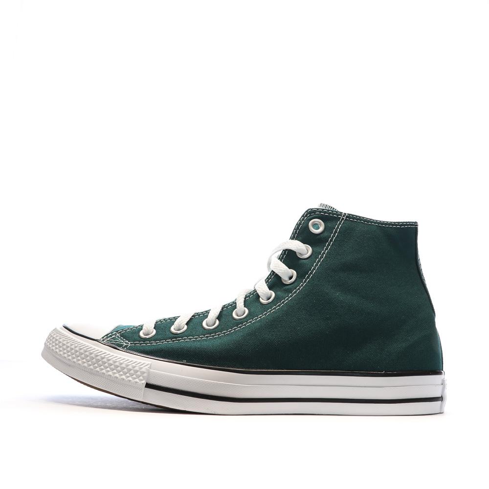 Baskets Verte Homme Converse Chuck Taylor All Star Fall Tone vue 2