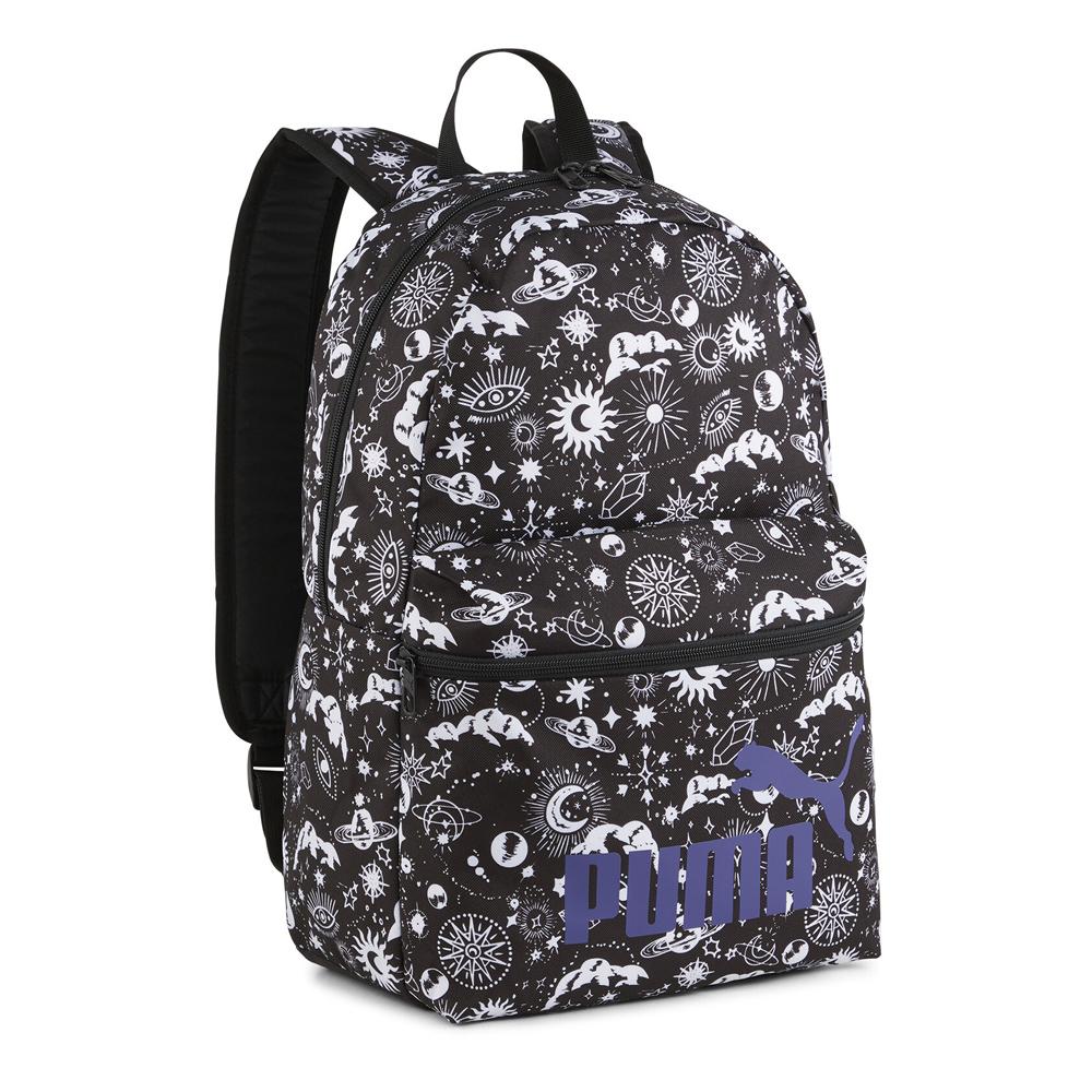 Sac à dos Noir/Blanc Femme Puma Phase Aop Backp 079948-01 pas cher