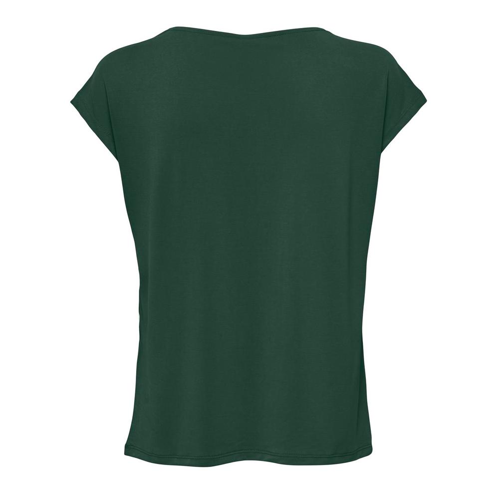 T-Shirt Vert Femme Only Free Life vue 2
