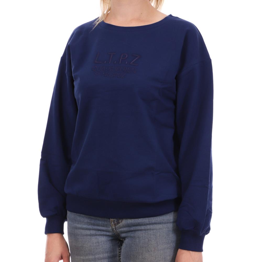 Sweat Bleu femme Les Tropéziennes Sarazine pas cher